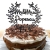 Cake topper Mr & Mrs + nume personalizat S